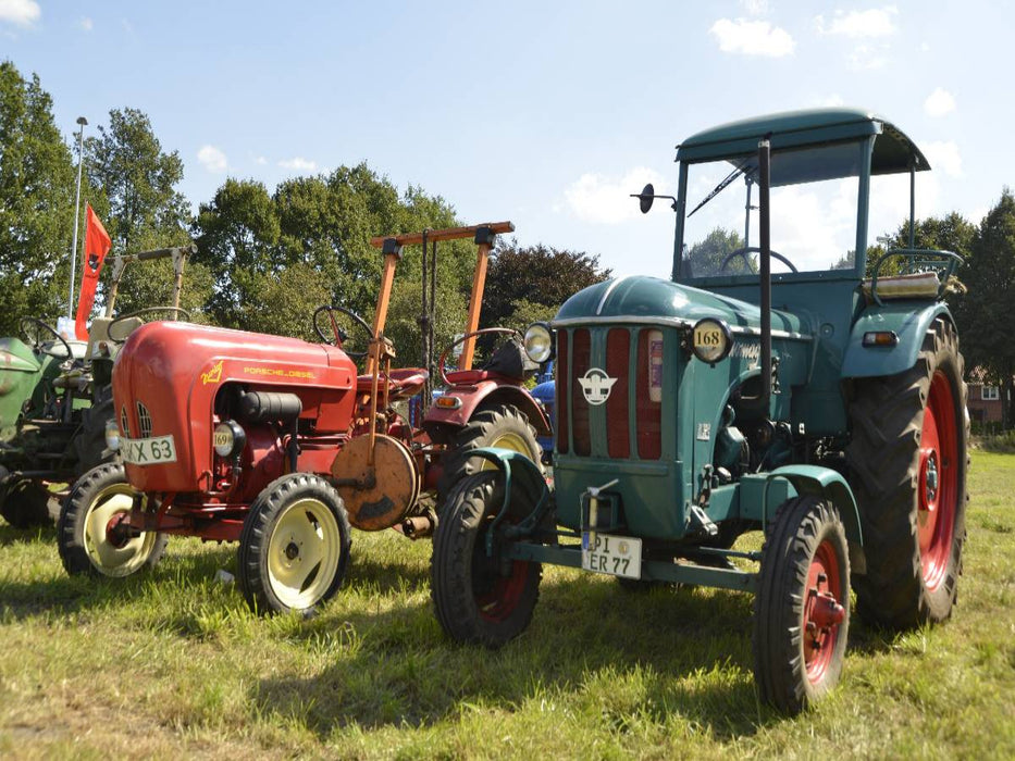 Oldtimer Traktoren - CALVENDO Foto-Puzzle'