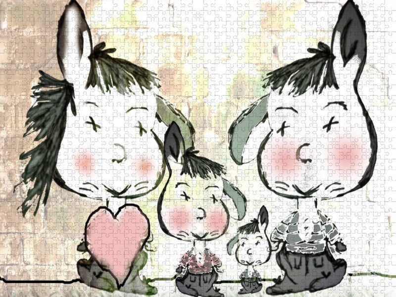 Die Familie CB - CALVENDO Foto-Puzzle'