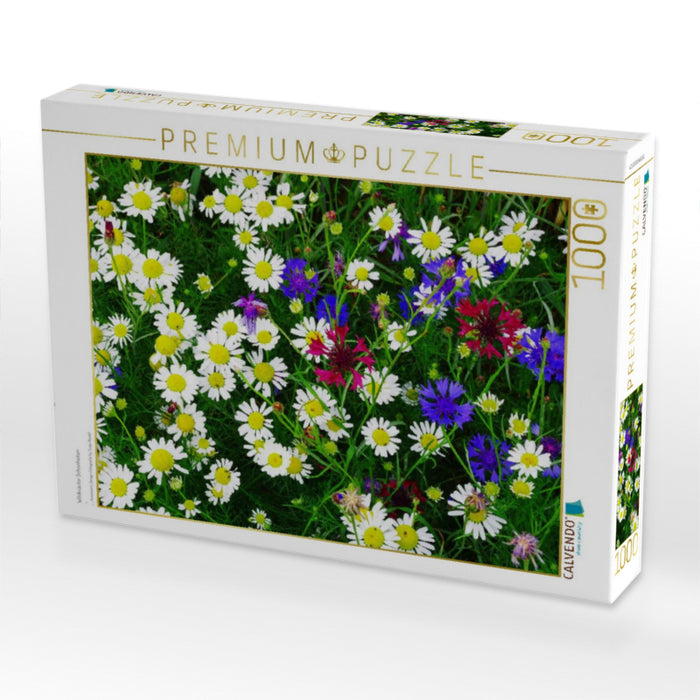 Wildkräuter Schönheiten - CALVENDO Foto-Puzzle'