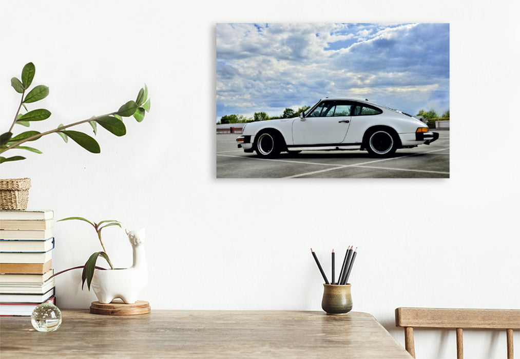 Premium Textil-Leinwand Premium Textil-Leinwand 120 cm x 80 cm quer Ein Motiv aus dem Kalender Porsche 911 SC pure Ästhetik