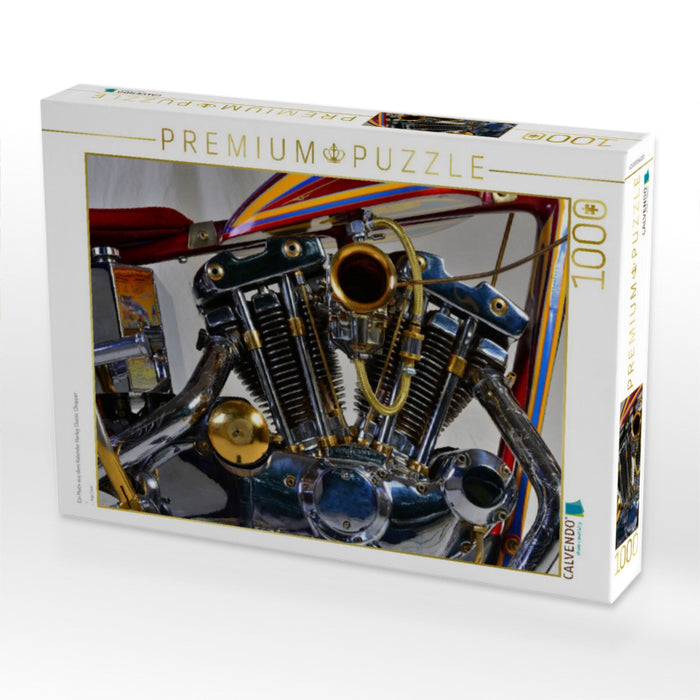 Ein Motiv aus dem Kalender Harley Classic Chopper - CALVENDO Foto-Puzzle'