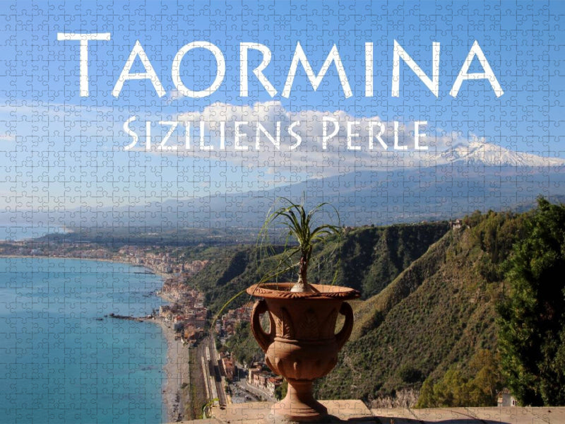 Ein Motiv aus dem Kalender Taormina Siziliens Perle - CALVENDO Foto-Puzzle'