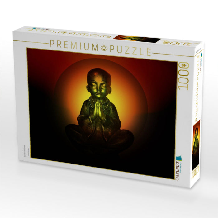 Buddha im Gebet - CALVENDO Foto-Puzzle'