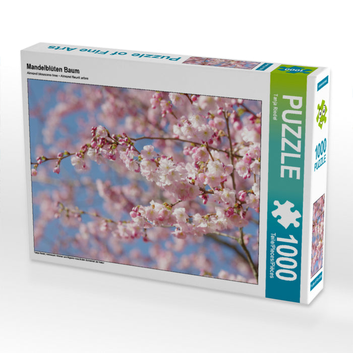 Mandelblüten Baum 1000 Teile Puzzle quer - CALVENDO Foto-Puzzle'