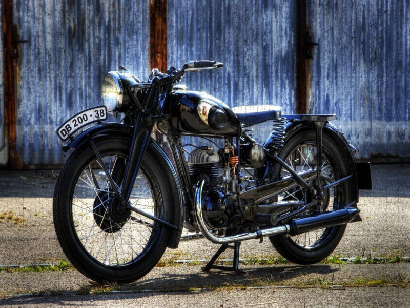 Ein Motiv aus dem Kalender Zündapp DB 200 eine Legende - CALVENDO Foto-Puzzle'