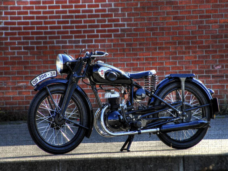 Ein Motiv aus dem Kalender Zündapp DB 200 eine Legende - CALVENDO Foto-Puzzle'