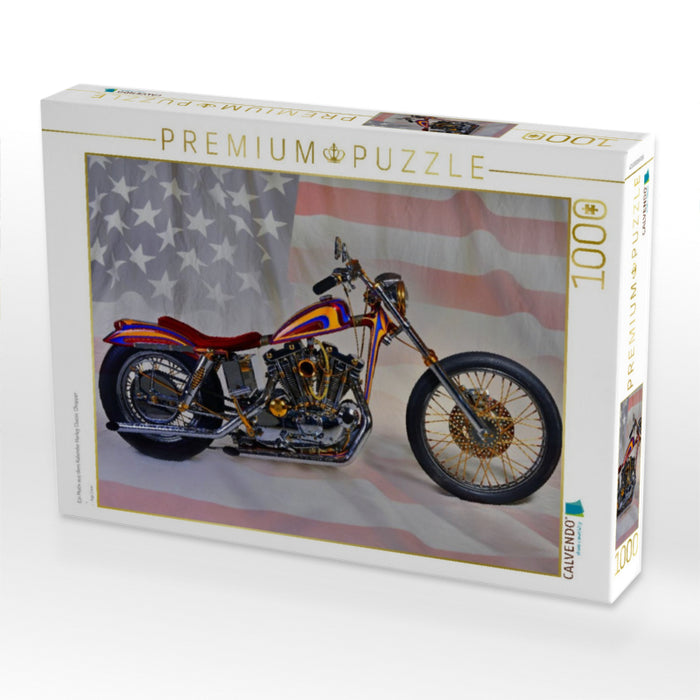 Ein Motiv aus dem Kalender Harley Classic Chopper - CALVENDO Foto-Puzzle'
