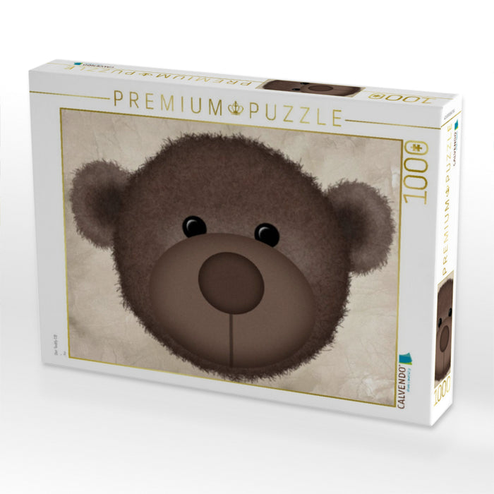 Der Teddy CB - CALVENDO Foto-Puzzle'