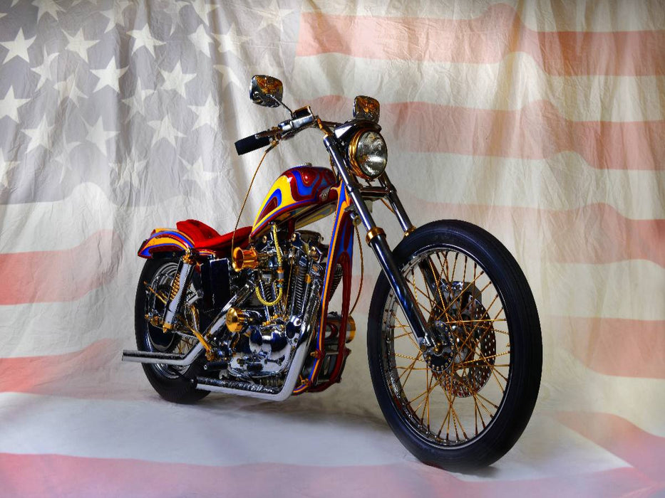 Ein Motiv aus dem Kalender Harley Classic Chopper - CALVENDO Foto-Puzzle'