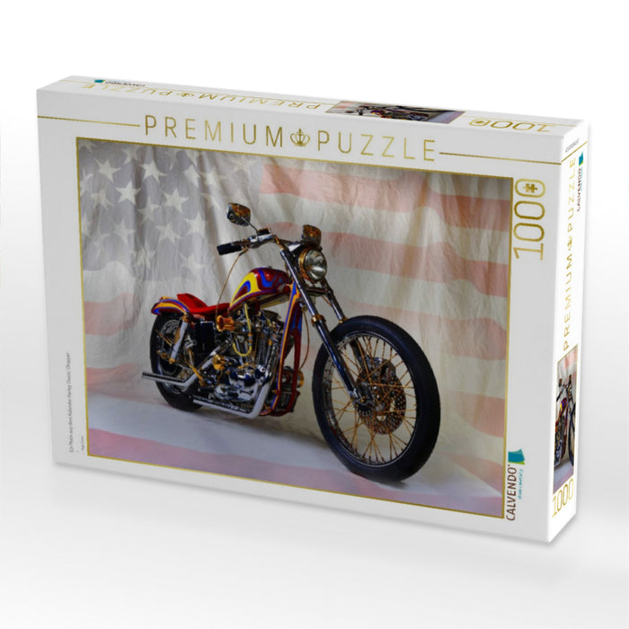 Ein Motiv aus dem Kalender Harley Classic Chopper - CALVENDO Foto-Puzzle'