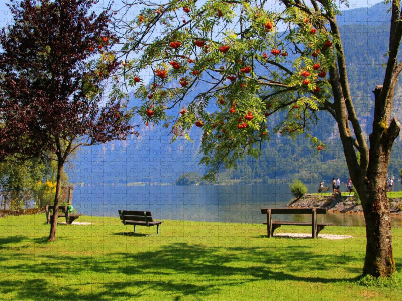 Malerischer Seeblick - CALVENDO Foto-Puzzle'