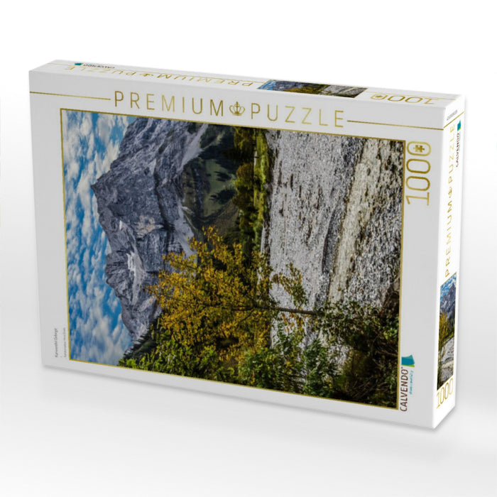 Karwendel Gebirge - CALVENDO Foto-Puzzle'