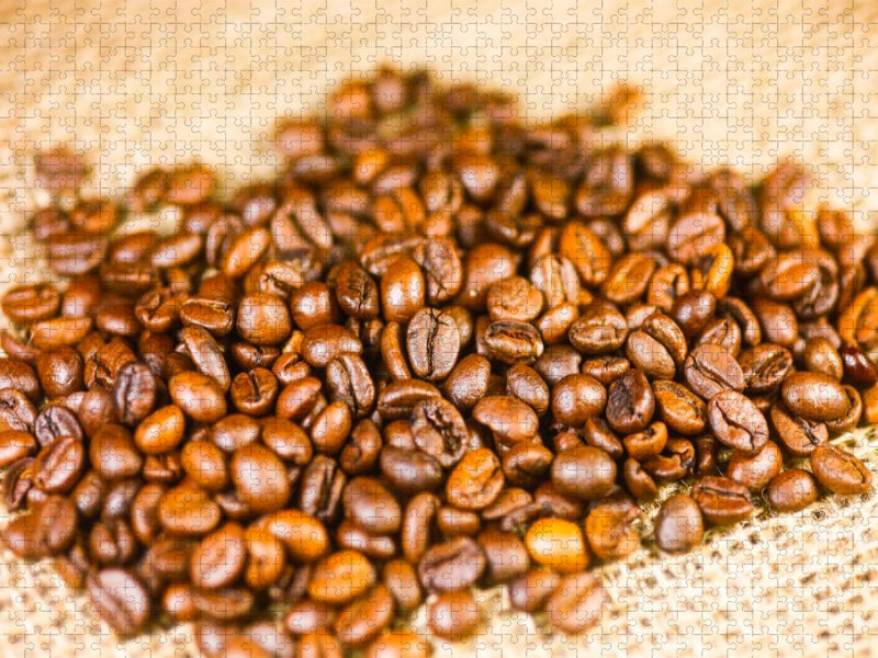 Kaffeebohnen - CALVENDO Foto-Puzzle'