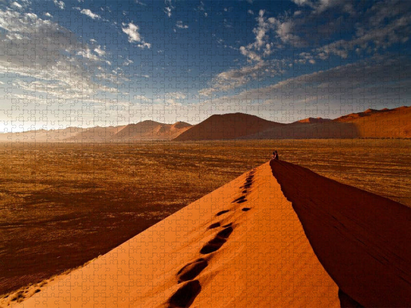 Abendstimmung auf Düne 45 - CALVENDO Foto-Puzzle'