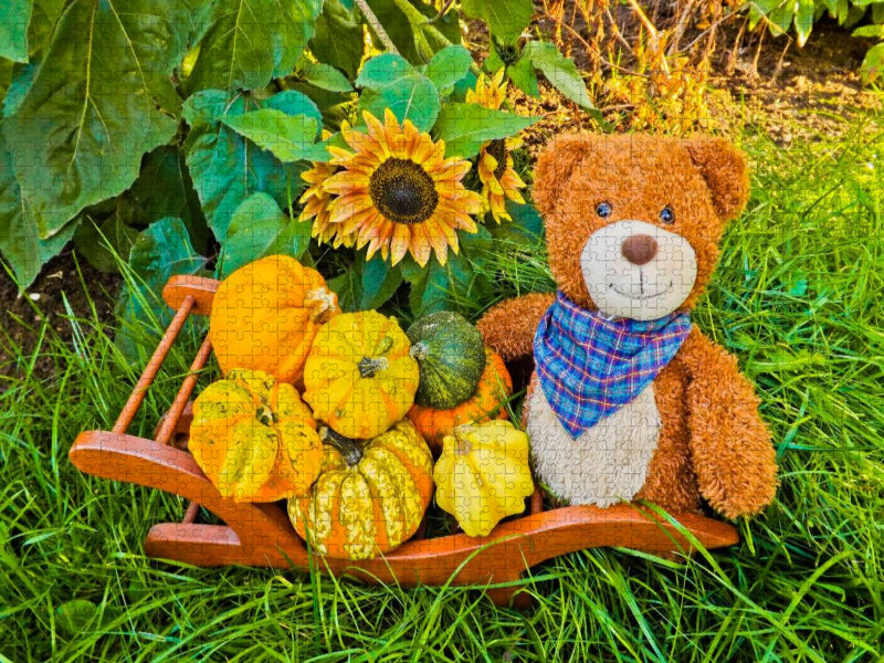 Ein Motiv aus dem Kalender Outdoor Teddies - CALVENDO Foto-Puzzle'