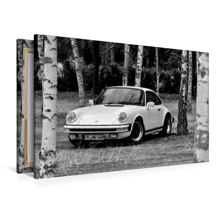 Premium Textil-Leinwand Ein Motiv aus dem Kalender Porsche 911 SC