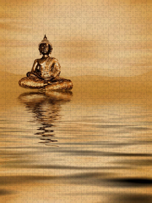Buddha und der Glaube - CALVENDO Foto-Puzzle'