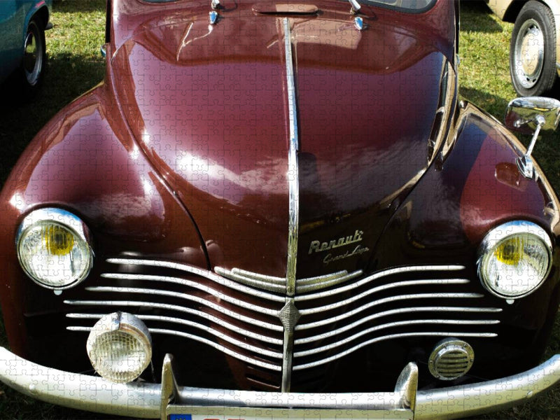 Motorhaube Renault - CALVENDO Foto-Puzzle'