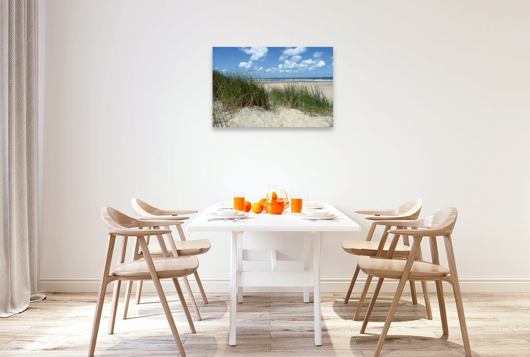 Premium Textil-Leinwand Ein Motiv aus dem Kalender Maritime Nordseeimpressionen