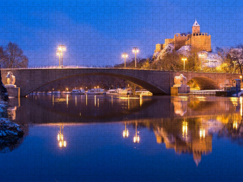 Burg Giebichenstein - CALVENDO Foto-Puzzle'