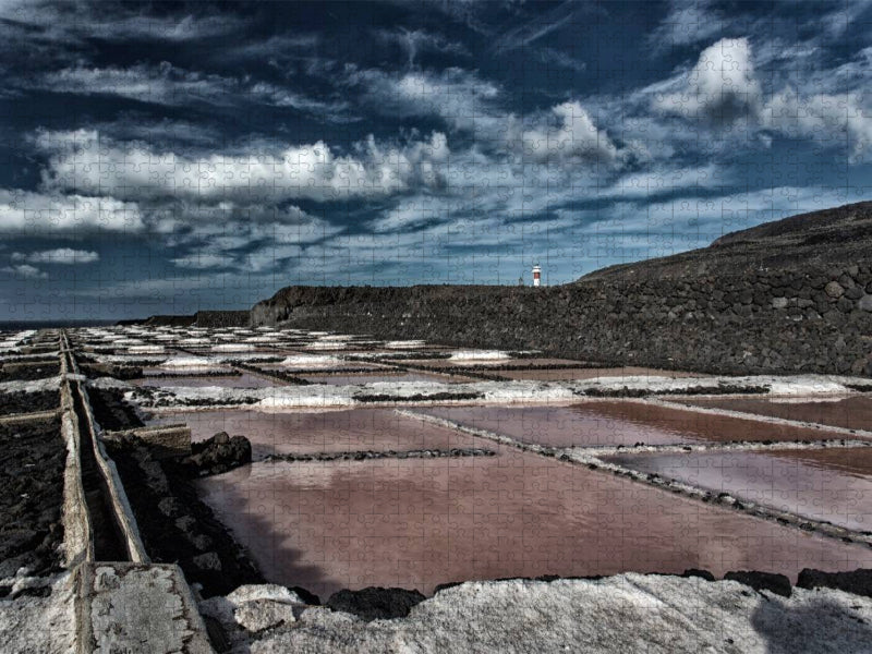 La Palma - Saline bei Funcaliente - CALVENDO Foto-Puzzle'