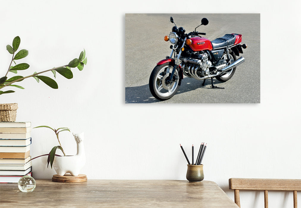 Premium Textil-Leinwand Premium Textil-Leinwand 120 cm x 80 cm quer Ein Motiv aus dem Kalender Honda CBX 1000