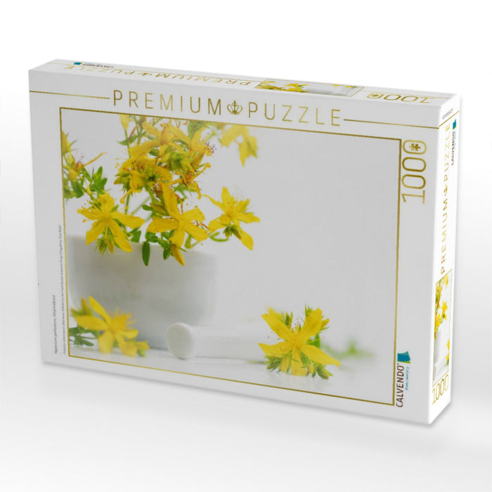 Hypericum perforatum; Johanniskraut - CALVENDO Foto-Puzzle'