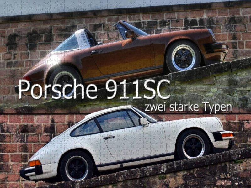 Ein Motiv aus dem Kalender Porsche 911SC - zwei starke Typen - CALVENDO Foto-Puzzle'