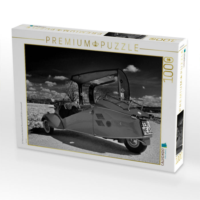 Ein Motiv aus dem Kalender Messerschmitt KR 200 in schwarzweiß - CALVENDO Foto-Puzzle'