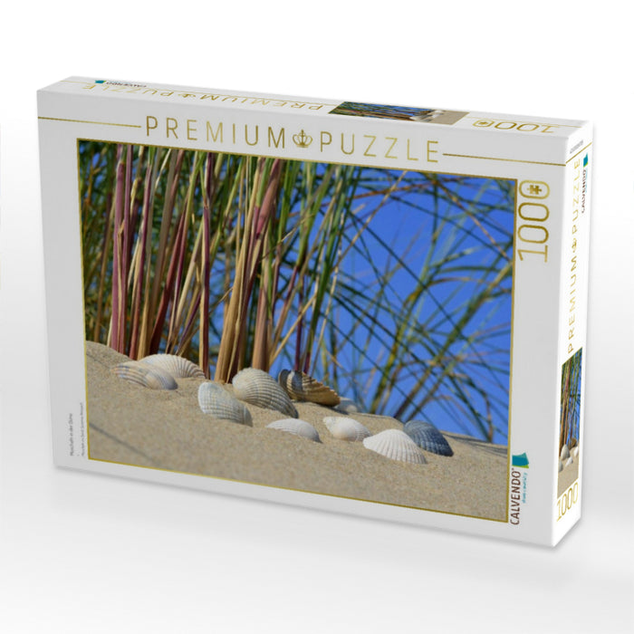 Muscheln in der Düne - CALVENDO Foto-Puzzle'