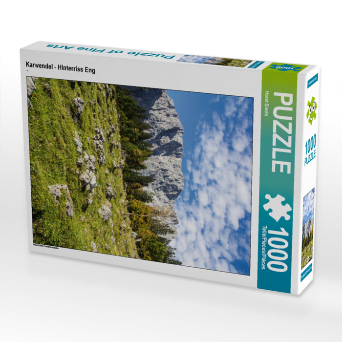 Karwendel - Hinterriss Eng - CALVENDO photo puzzle 