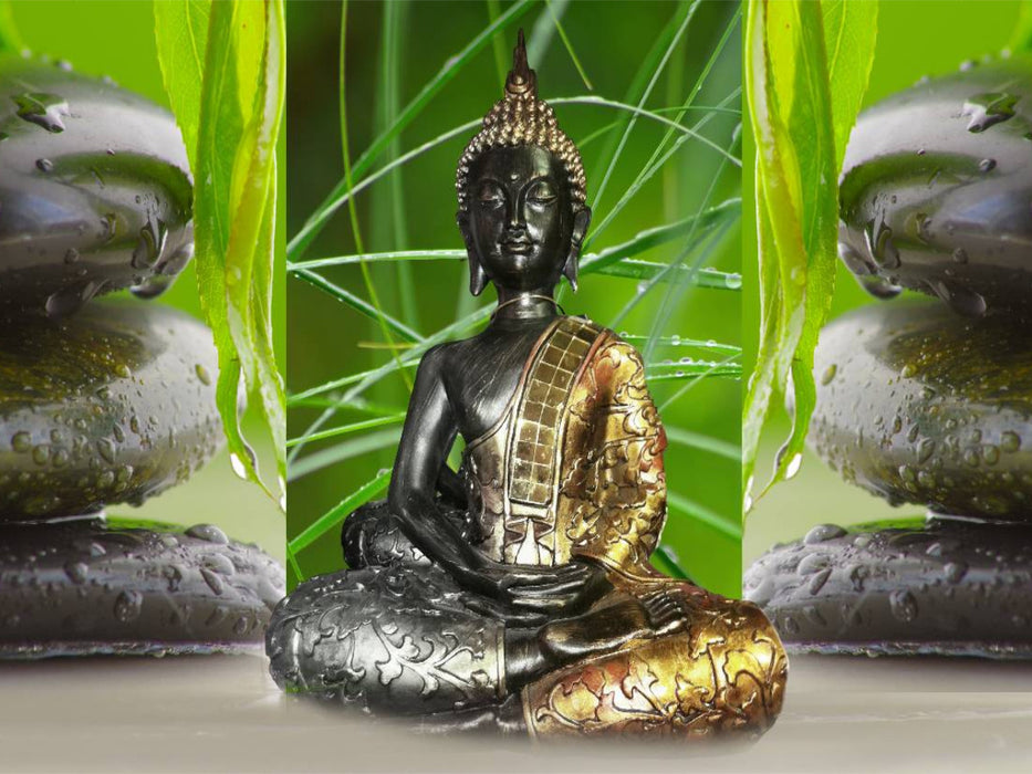 Buddha und Yin Yang - CALVENDO Foto-Puzzle'