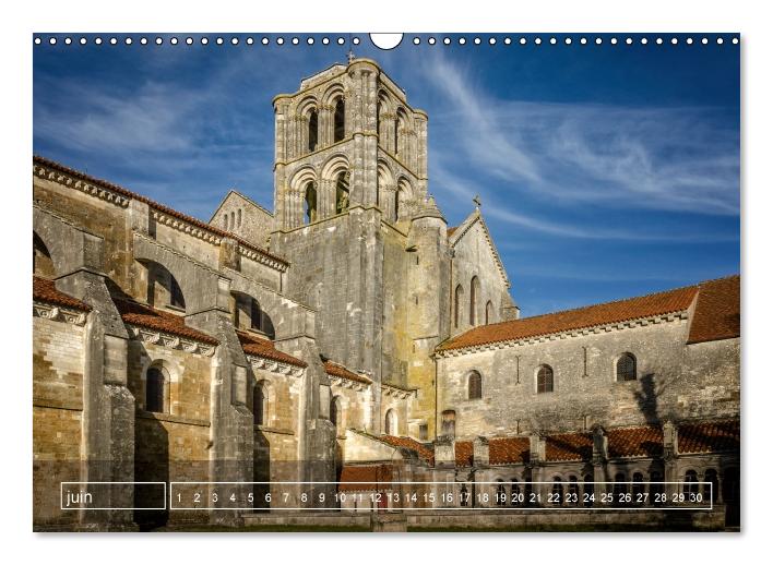 Vézelay mystérieux (Calendrier mural Calendrier perpétuel DIN A3 horizontal) (CALVENDO Calendrier mensuel 2016)