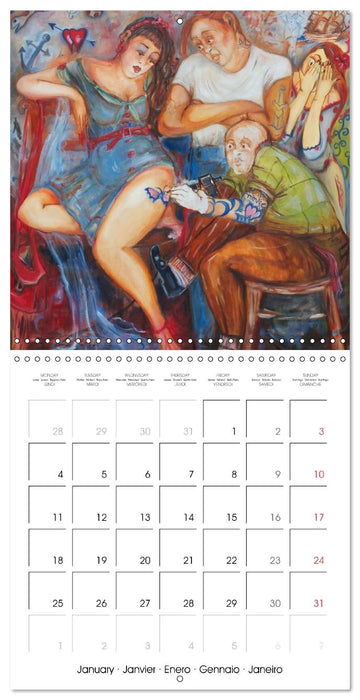 The World of Anna Mazzotta (Wall Calendar 2016 300 × 300 mm Square) (CALVENDO Monthly Calendar 2016)