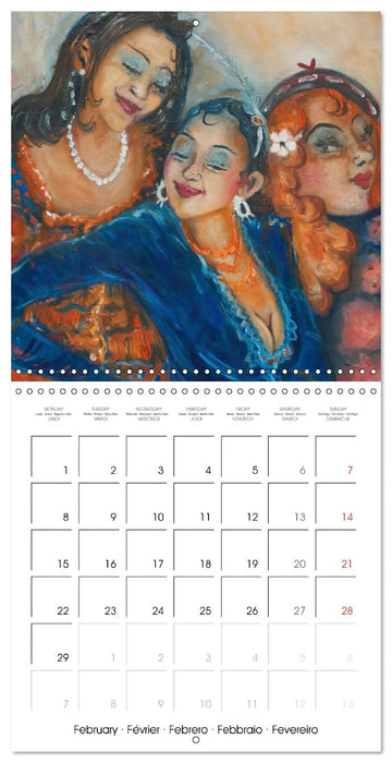 The World of Anna Mazzotta (Wall Calendar 2016 300 × 300 mm Square) (CALVENDO Monthly Calendar 2016)