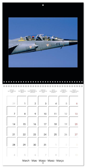 Vol en Mirage F1 (Calendrier mural 2016 300 × 300 mm Square) (CALVENDO Calendrier mensuel 2016)