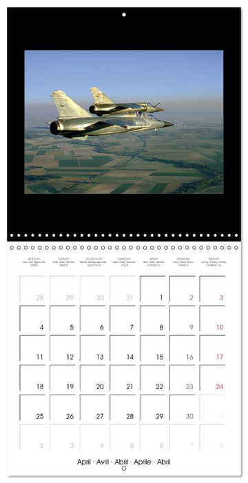 Vol en Mirage F1 (Calendrier mural 2016 300 × 300 mm Square) (CALVENDO Calendrier mensuel 2016)