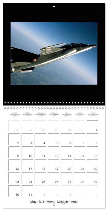 Vol en Mirage F1 (Calendrier mural 2016 300 × 300 mm Square) (CALVENDO Calendrier mensuel 2016)