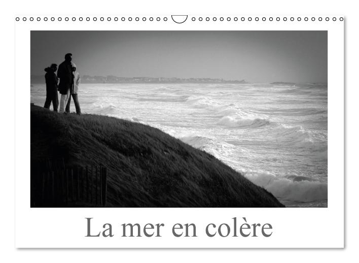 La mer en colère (Calendrier mural 2016 DIN A3 horizontal) (CALVENDO Calendrier mensuel 2016)