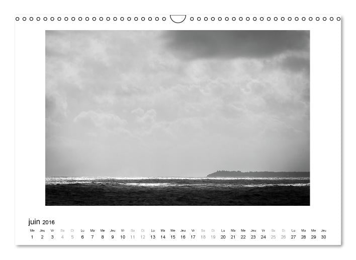 La mer en colère (Calendrier mural 2016 DIN A3 horizontal) (CALVENDO Calendrier mensuel 2016)