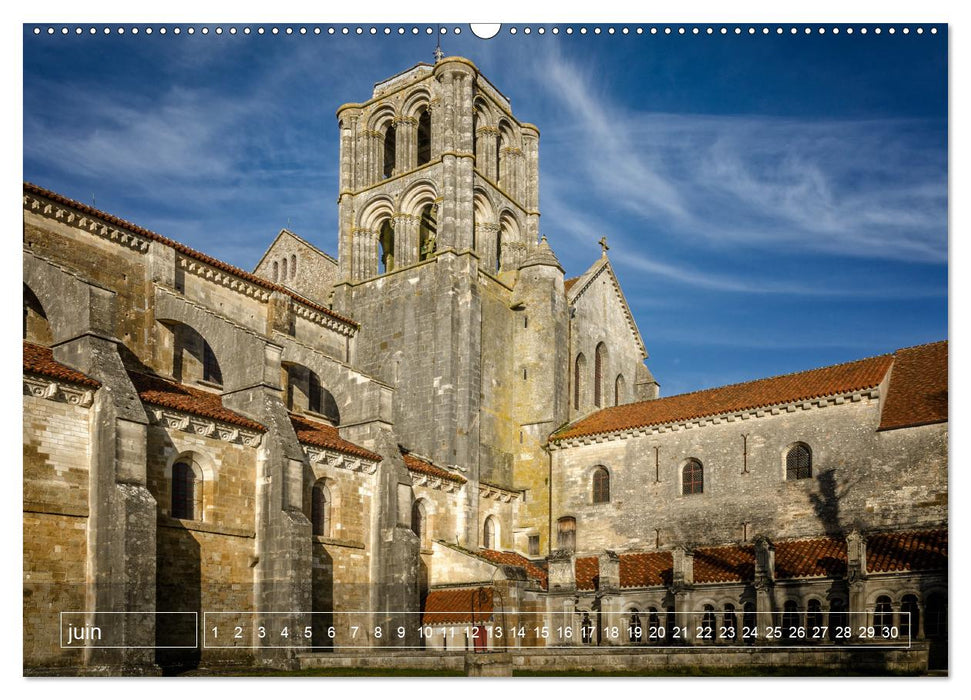 Vézelay mystérieux (Calendrier supérieur Calendrier perpétuel DIN A2 horizontal) (CALVENDO Calendrier supérieur 2016)