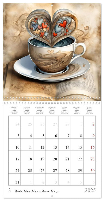 Enchanting mugs (CALVENDO Monthly Calendar 2025)