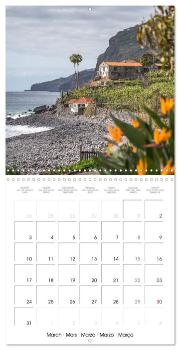 Portugal - Madeira (CALVENDO Monthly Calendar 2025)