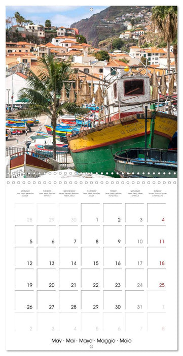 Portugal - Madeira (CALVENDO Monthly Calendar 2025)