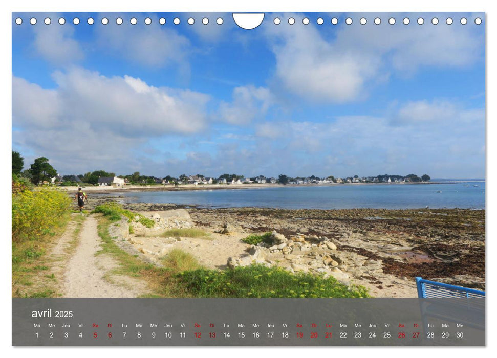 LE SENTIER DES DOUANIERS. Parcourir ce joyau breton. (CALVENDO Calendrier mensuel 2025)