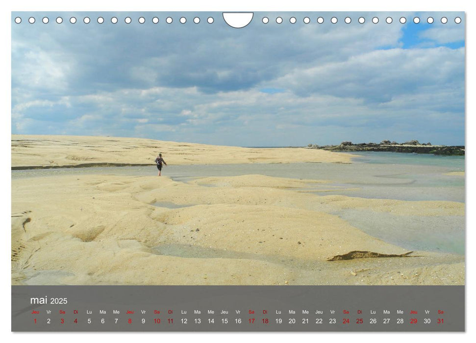 LE SENTIER DES DOUANIERS. Parcourir ce joyau breton. (CALVENDO Calendrier mensuel 2025)