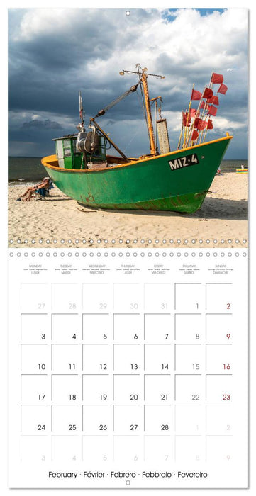 A journey along the Baltic Coast (CALVENDO Monthly Calendar 2025)