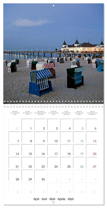 A journey along the Baltic Coast (CALVENDO Monthly Calendar 2025)