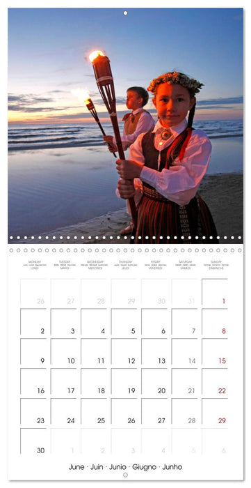 A journey along the Baltic Coast (CALVENDO Monthly Calendar 2025)