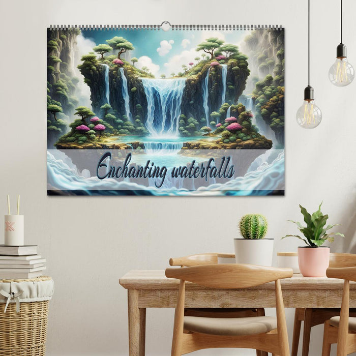 Enchanting waterfalls (CALVENDO Monthly Calendar 2025)